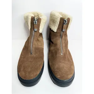 Caslon‎ Boots Cayla Water Resistant Size 9.5 Faux Shearling Trim Booties thumbnail 4