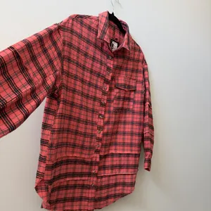 BURNOUT VINTAGE Teen Spirit Flannel in Red - Size Small - NWT New thumbnail 4