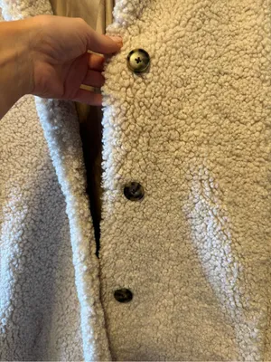 J.Crew Cream Teddy Lady Day Coat thumbnail 5
