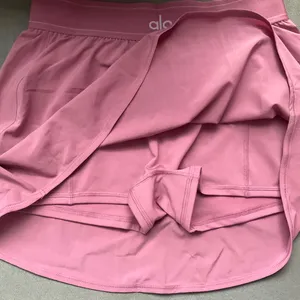 Alo Yoga Match Point Tennis Skirt Pink Wild Rose M thumbnail 5