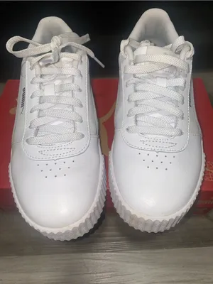 Puma Platform White trainers thumbnail 4