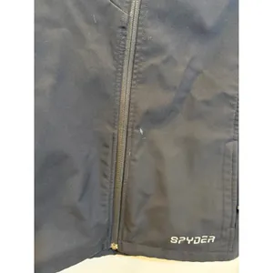 Spyder Softshell Vest Womens 14 Black Full Zip Mock Neck Outdoor 661876 thumbnail 6