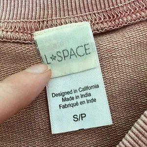 L * Space - Lounge Shorts & Crop Sweatshirt Set in Dusty Pink thumbnail 2