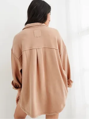 Aerie LumberJane Fleece Shirt Size Medium thumbnail 2