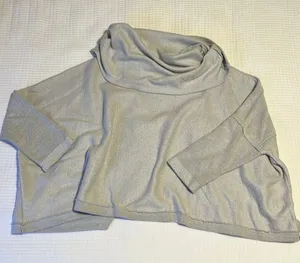 Free People Split Back Cowl Neck Top thumbnail 1