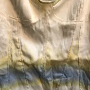 Nwot Zara Satin Tie Dye Bodysuit thumbnail 7
