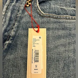 Alice + Olivia Amazing Animal Print High Rise Jeans Size 28 NWT thumbnail 12