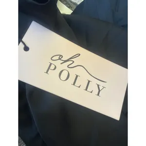 Oh Polly‎ Mandi Scarf Detail Strapless Satin Maxi Gown Black NWT Size US 4 thumbnail 8