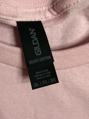 Gildan Light Pink Beach Ghost Graphic Tee thumbnail 2