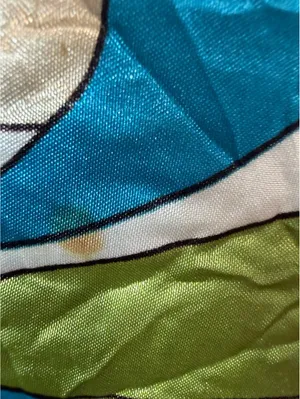 Y2K Silky Colorful Graphic Paisley Halter Top thumbnail 8