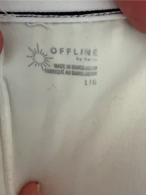 OFFLINE by Aerie preppy skort White Size L thumbnail 5