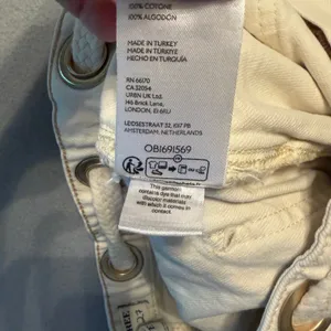 Free People We The Free Moxie Pull-On Barrel Jeans Cream Women Size 27 thumbnail 8