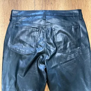 NEW‎ Old Navy Faux Leather High Rise Boot Cut Pants Women's Size 14 Tall Black thumbnail 8