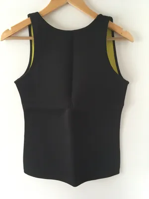 Sauna Vest, XL Black thumbnail 2