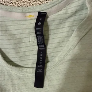 Lululemon Lightweight Training Racerback Tank Top Women's M Mint thumbnail 2