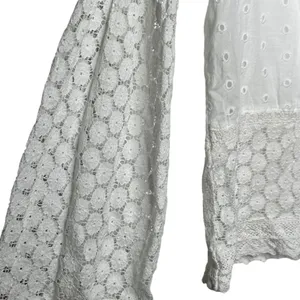 Karen Kane White Cotton Blouse thumbnail 4