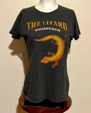 The Lizard whisperer tee Gold Size M thumbnail 1
