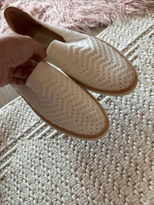 UGG Slip-On Sneakers with Tan Trim thumbnail 10