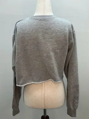 Brandy Melville John Galt Crop Sweatshirt Pacific City Rainbow One Size Beach thumbnail 3