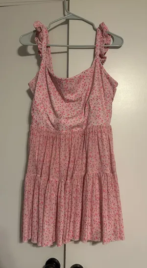 Target Blogilates Floral Pink Workout Dress thumbnail 1