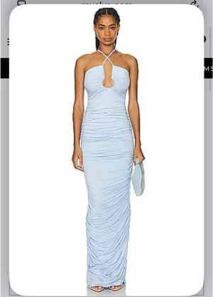 Revolve Ruched Dress thumbnail 3