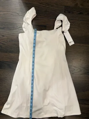 Yogalicious Lux White Athletic Dress thumbnail 3