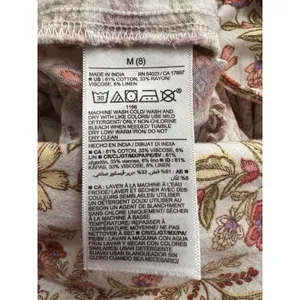 Old Navy Girls' Floral Jumpsuit - M (8) -‎ 61% Cotton, 33% Rayon, 6% Linen thumbnail 7
