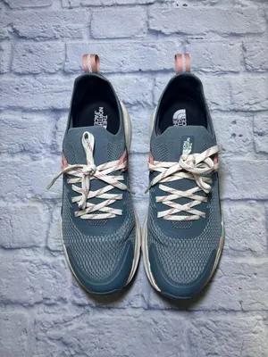 North Face Women's Vectiv Hypnum Gray Pink Hiking Shoes Size 9 Running Walking thumbnail 4