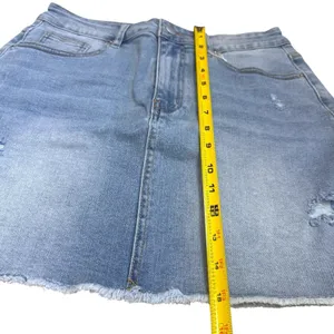 NEW Unbranded Denim Skirt Capsule‎ Summer Coastal Rodeo Cowgirl M thumbnail 8