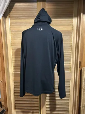 Under Armour Heat Gear Pullover Hoodie Women’s Black Size L thumbnail 3
