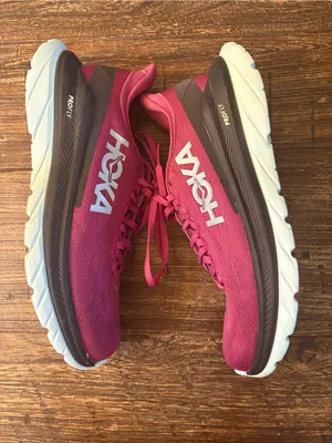 Hoka One One Mach 4 Women 8.5 Festival Fuchsia Black Running Shoes thumbnail 5