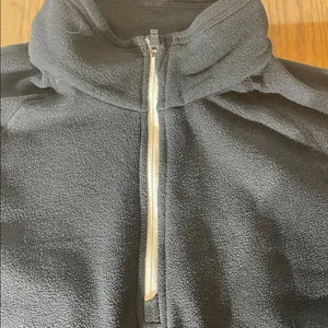 Cabelas Sweater Womens Large Black Fleece Zip Hunting Sweatshirt Jacket Midlayer thumbnail 7