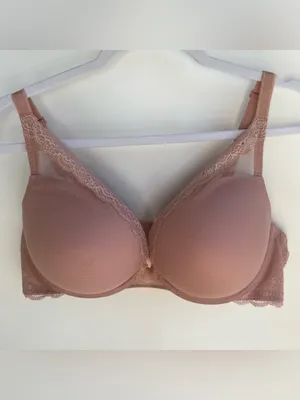 Torrid Curves bras set of 2 black and mauve lace padded push up full figure 42 D thumbnail 7