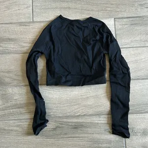Lilias active long sleeve top Black thumbnail 5