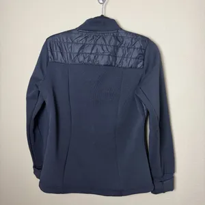 AVALANCHE Quilted Puffer Jacket Coat Zip Up Black Size Medium thumbnail 6