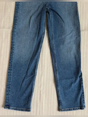 Re/Done Comfort Stretch High-Rise 70s Stove Pipe in Western Blue Size 26 thumbnail 4