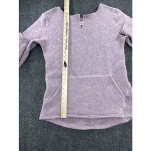 Smartwool Hudson Trail Women’s M Pink Wool Blend Fleece Pullover SW011525 thumbnail 6