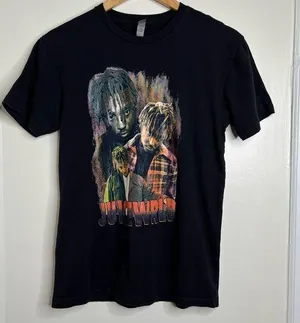 Next Level Apparel Juice Wrld T Shirt Black Short Sleeve Size Small 100% Cotton thumbnail 1
