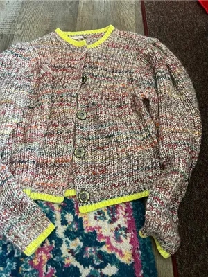 Free people Walk on by cardigan size S thumbnail 12