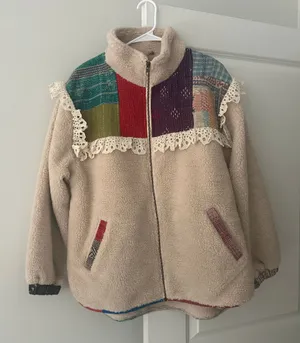 Free People Sissel Edelbo, vilma mix kantha jacket #5 thumbnail 1
