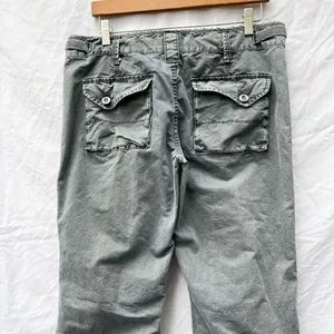 Free People | We The Free Cargo Pants Grommet Utility Size 10 Gray Hiking thumbnail 7