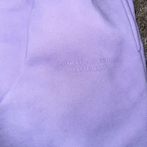 Comfrt Sweatpants Womens 2XL Purple Good Pastel Edit Fleece Joggers Baggy thumbnail 2