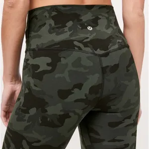 LULULEMON Align Pant II Leggings Women's 8 Yoga Heritage 365 Camo Green 25"‎ thumbnail 5