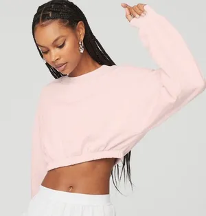 Final price ✨Alo Yoga Devotion Crewneck thumbnail 1