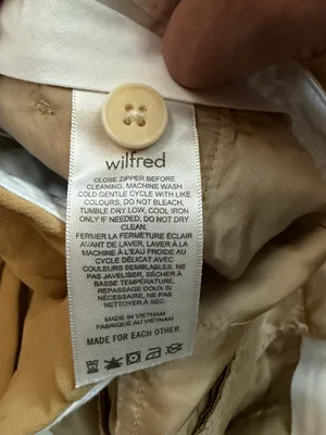 Aritzia Wilfred The Effortless Pant Size 4 Gold Camel Beige Wide Leg thumbnail 9