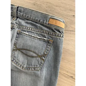 VTG Y2K Abercrombie Fitch Low Rise Bootcut Flare Jeans Preppy Womens Size 8R thumbnail 11