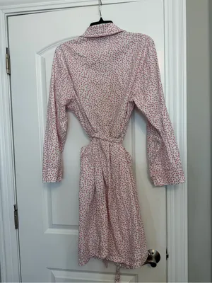 Petite Plume Sweethearts Lightweight Robe White Size XL thumbnail 5