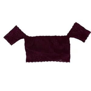 Victorias Secret Lace Bralette Plum Large Romantic Intimates thumbnail 2