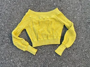 Free People Sugar Rush Sweater Off-The-Shoulder thumbnail 2