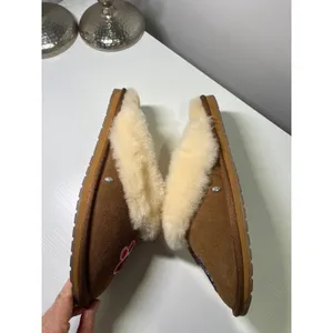EMU Australia Jolie UGA Bulldogs Sheepskin Slippers‎ Women 10 Chestnut thumbnail 7